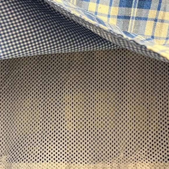 Vineyard Vines Harbor Blue White Flag Plaid Long Sleeve Shirt, Men’s Size Medium - Picture 11 of 14